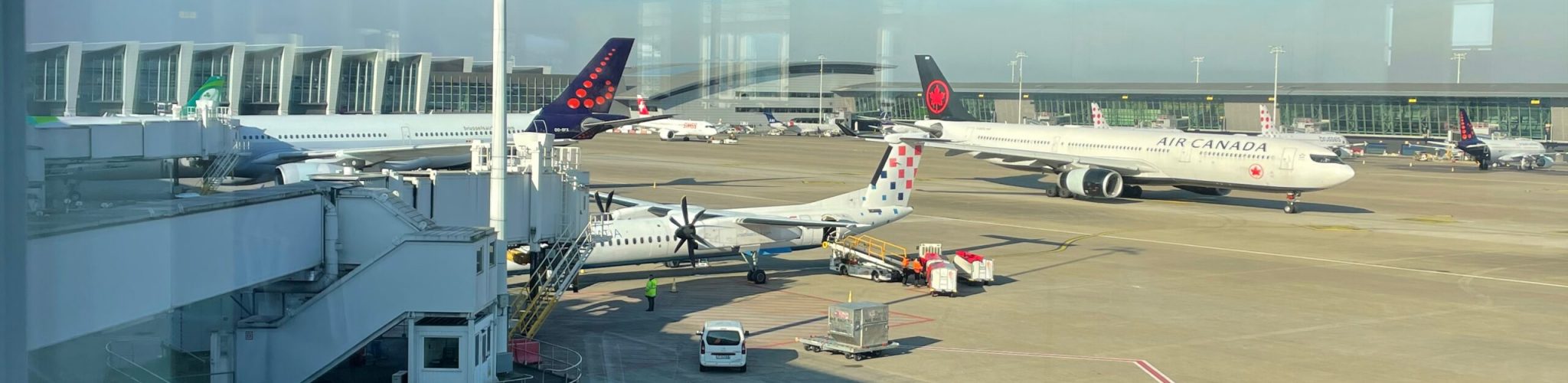 Airport Terminal in Brussels